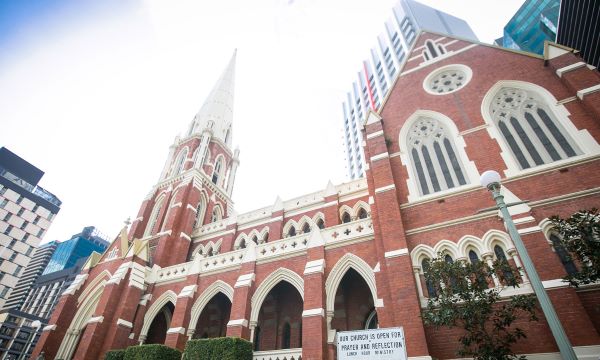 Facade of Albert Street Uniting Church