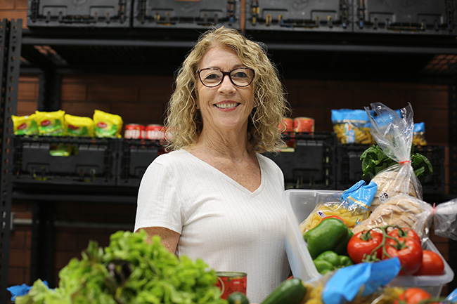 Brisbane Relief Hub - Volunteer Janine - Dec 2024 Brisbane Relief Hub - Volunteer Janine, Dec 2024