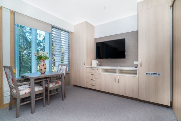 WesleyCare Jindalee entertaining room