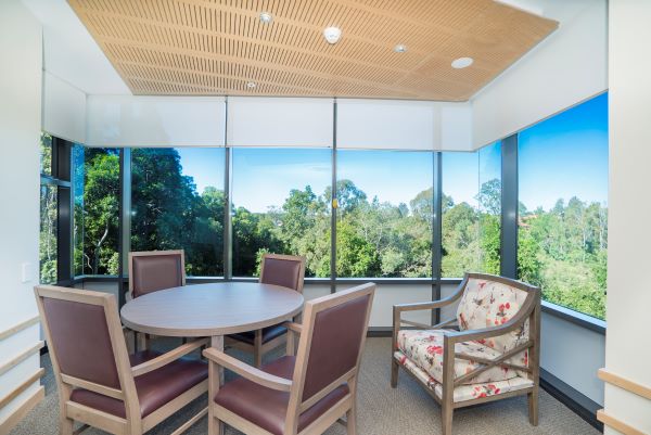 WesleyCare Jindalee dining room with views