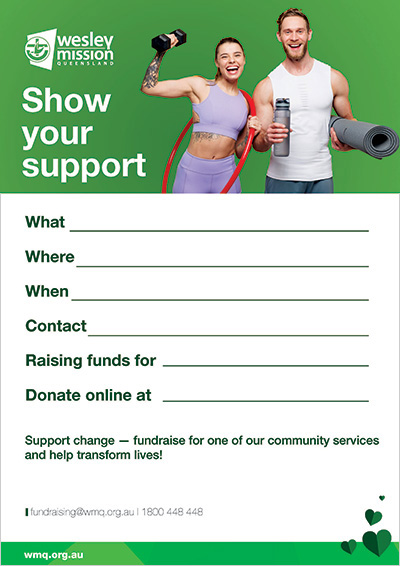 Fundraising WMQ A4 Posters