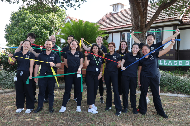 Physiotherapy team photo 2026
