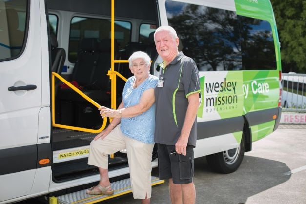 Community care provides resident transport to activities