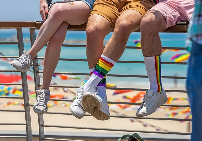 Group of young LGBTIQAP+. Image represents importance of peer support groups, such as Safe Space in the Gold Coast