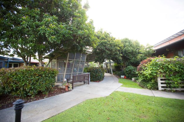 Anam Cara bird aviary, walkways and gardens Residents can enjoy the bird aviary at Anam Cara