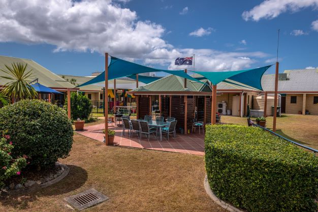 Outdoors space at Cooper House