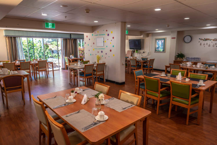 Dining room at Jacobs Court