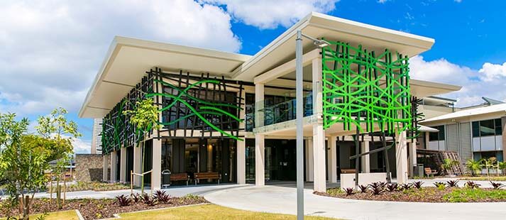 Garden's building at John Wesley, our residential aged care community in Geebung
