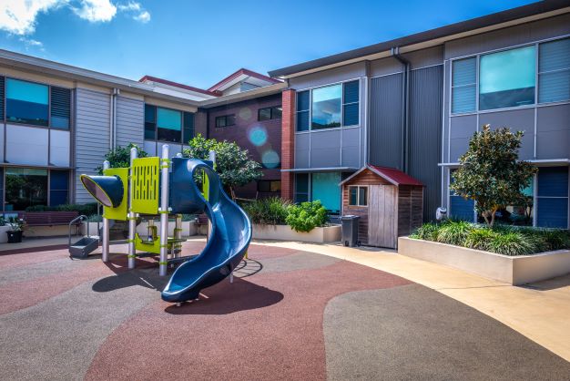 Playground at John Wesley Gardens