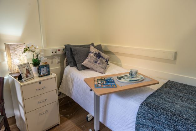 Bedroom in an aged care home