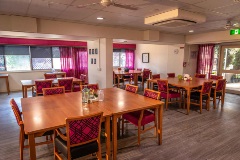 Dining area at Knowles Court