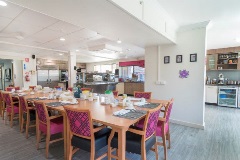 Dining area at Knowles Court