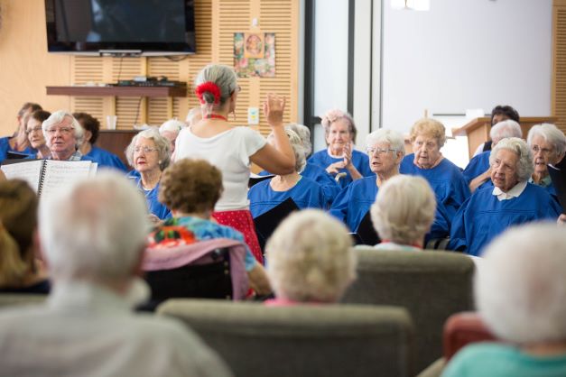 Special Valentine's concert at Parkview aged care community
