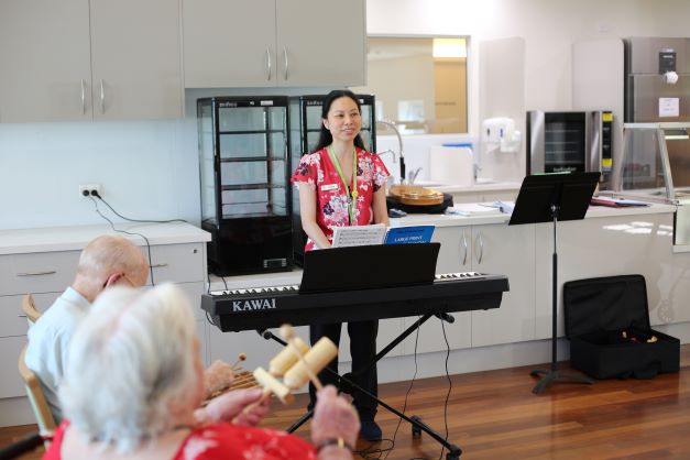 Music therapy at Parkview