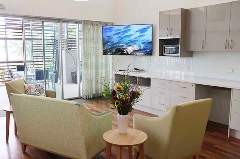 Kitchen room at Parkview Residential Aged Care Community in Brisbane North