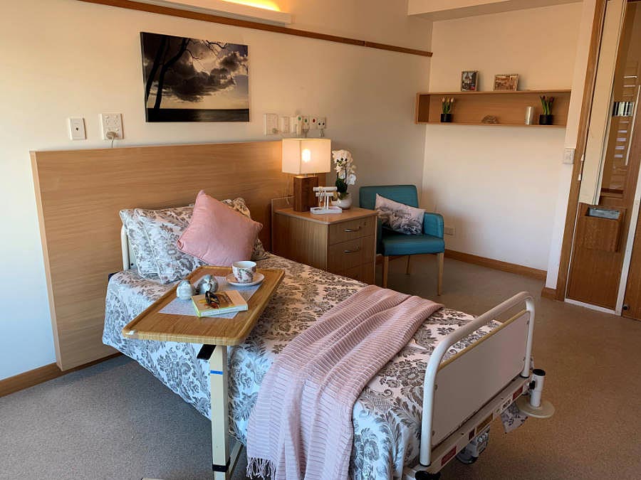 Bedroom at Parkview aged care community