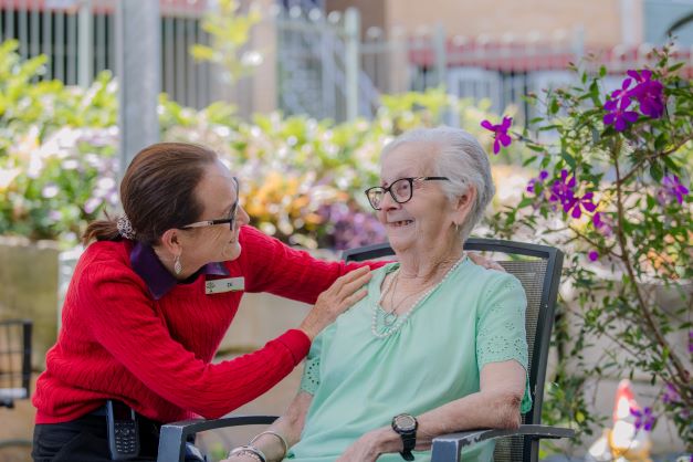 Our carers provide responsive care while getting to know residents
