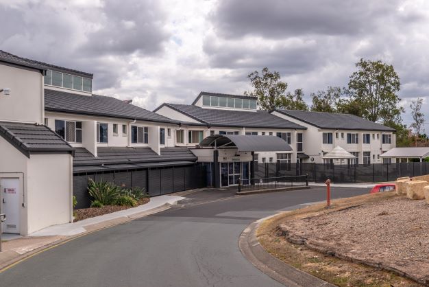 Building exterior at Reid Court