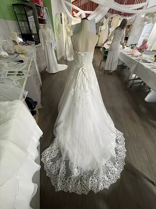 Wedding dress as St Marks aged care residents share wedding memories