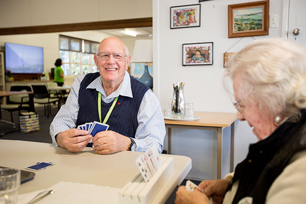 Stan, 28 years of volunteering at Hyland House respite care centre in Brisbane North