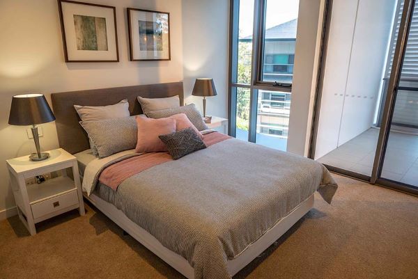 Rosemount bedroom with view to outside Bedroom with views to outside