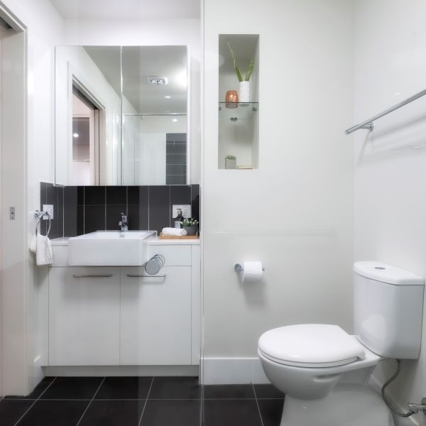 Bathroom with toilet