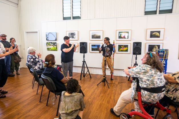 Guest speaker at Wesley Arts, Art from the Margins gallery