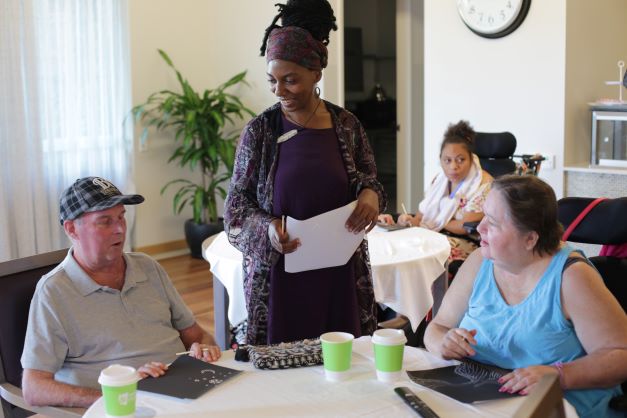 Students can learn different art techniques at Wesley Arts.