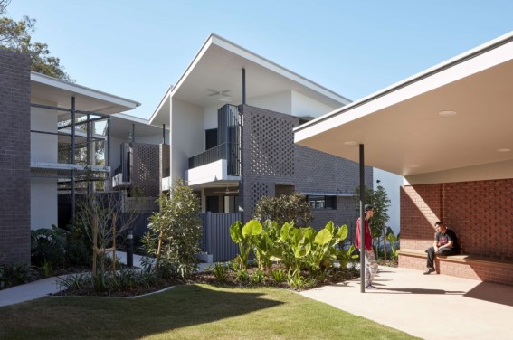  Facade of Logan Youth Foyer Service, housing support for young people