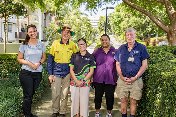 Image representing diversity on jobs at Wesley Mission Queensland, Brisbane. It shows staff members who posed for our anti-bulying-poster