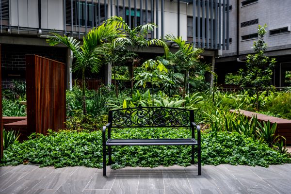 Hadden Place gardens, our day and overnight respite centre in Sinnamon Village precinct